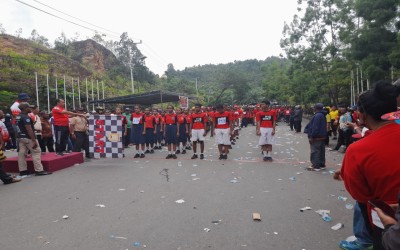 Gerak Jalan Dalam Rangka HUT Kota Jayapura Yang Ke 113